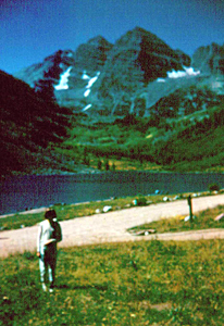Laura At Maroon Bells