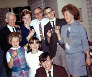 The Bishops Toast Laura And Lance Smith