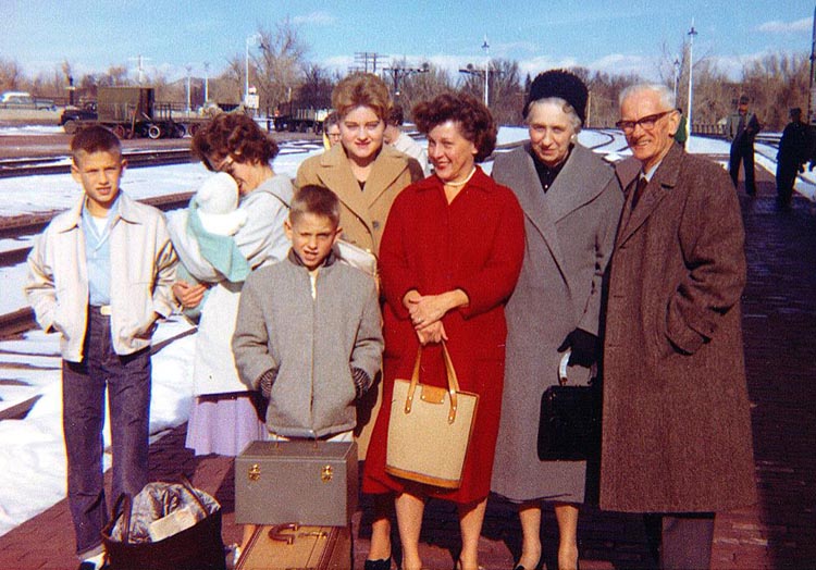 The Bishops See The Poltevecques Off At The Train Station