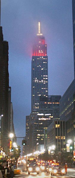 Empire State Building, Mist