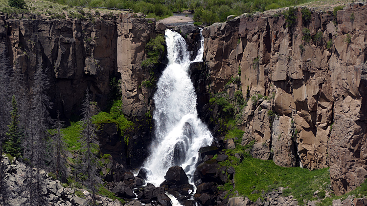 Falls In Lava Rock