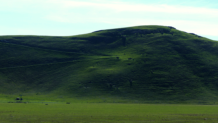 Green California Hills