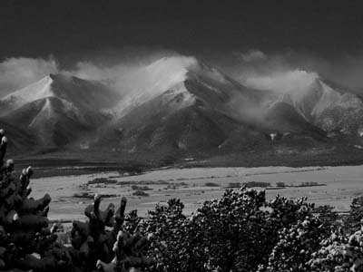 Mt. Princeton, Blowing Snow