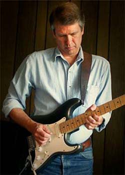 Tom Bishop Playing His Fender Stratocaster