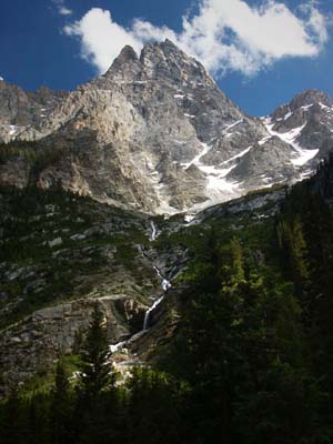 Mount Teewinot, Cascade